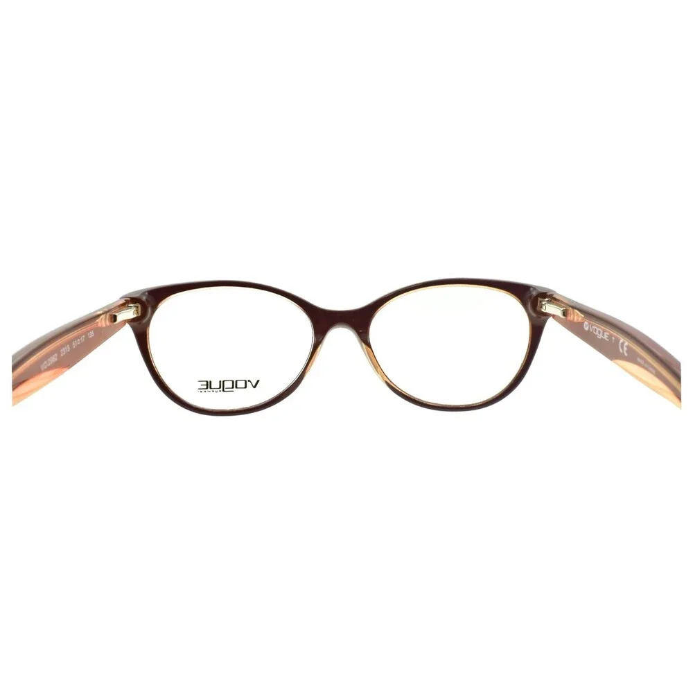 Vogue VO 2962 2313 Women's Eyeglasses Frames Cat Eye 51-17-135 Red / Fuchsia